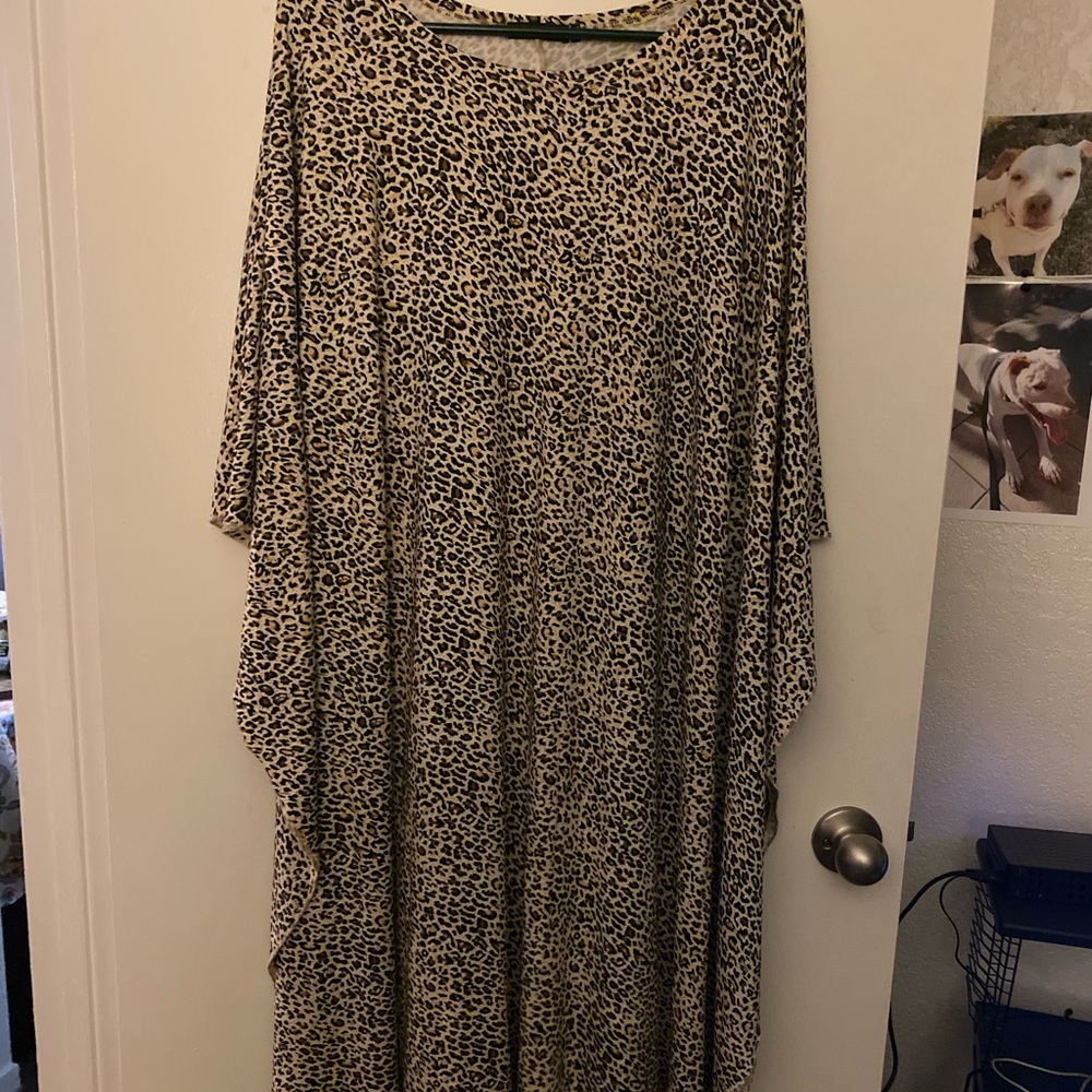 Leopard Swim Dress
